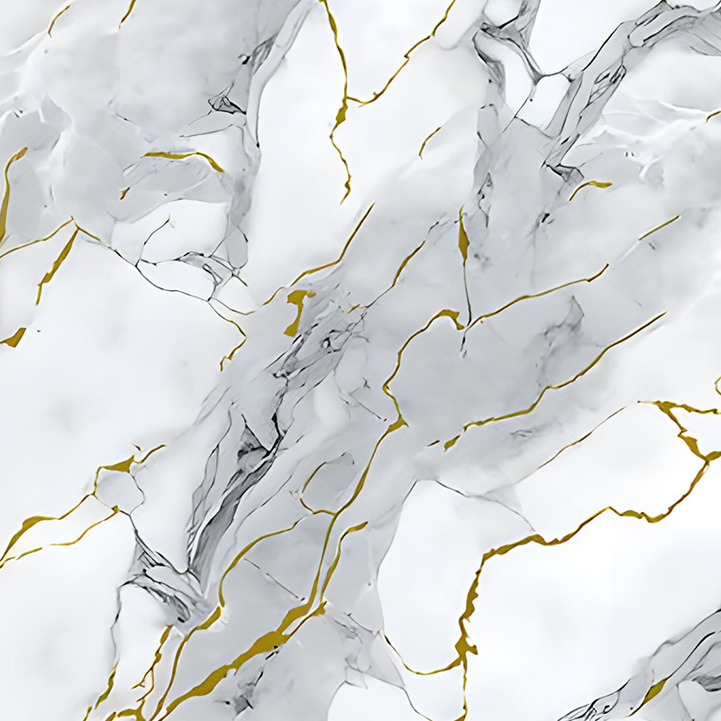 Gilded Cloud Rock Leilighet Bakgrunn Veggdekorasjon PET Transfer Film