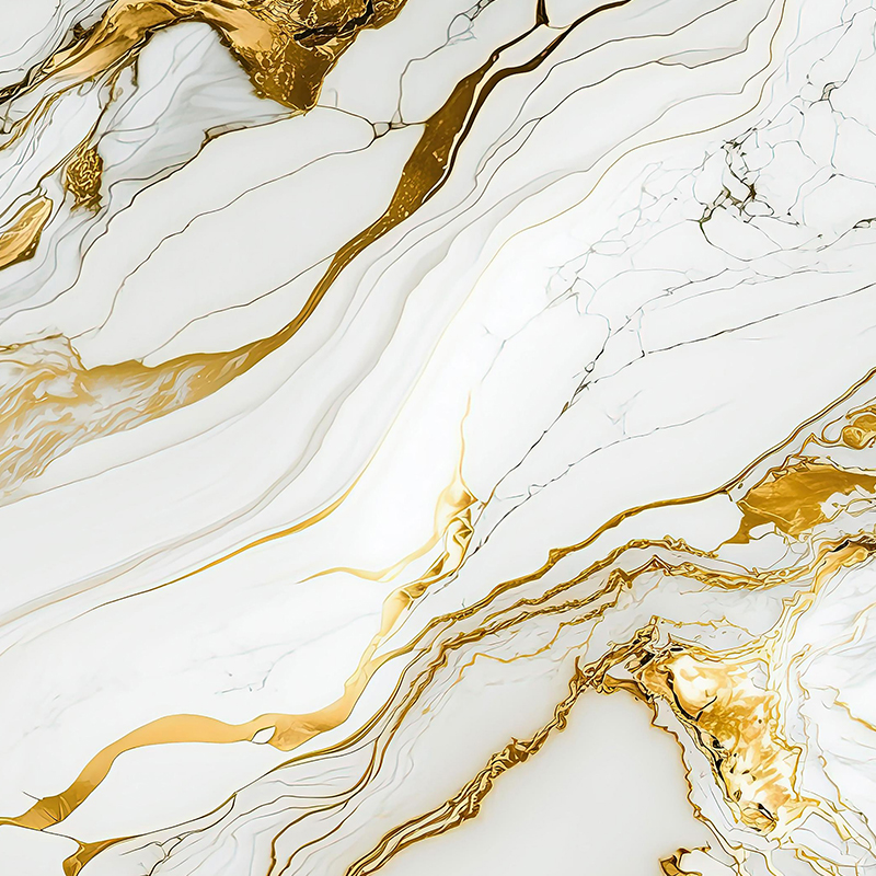 Golden Wave Kjøkkenskap PET 3D Transfer Film