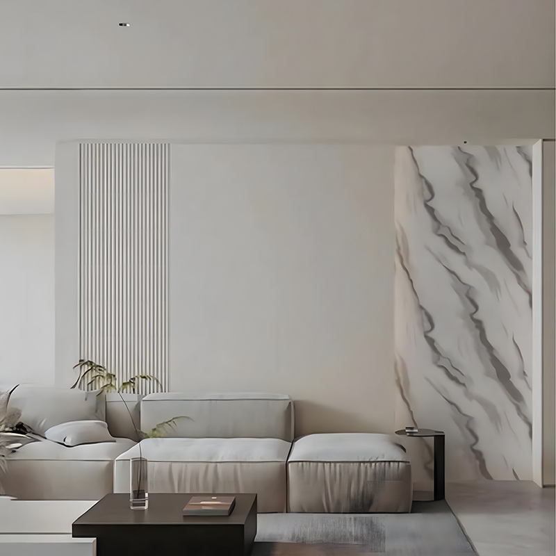 Ny Jazz White Ripebestandig Ceiling PET Cold Transfer Film